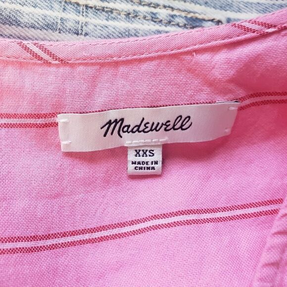 Madewell wrap tie top - Picture 3 of 4